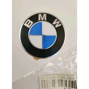 BMW Wheel Cap Emblem Genuine For BMW 36136758569